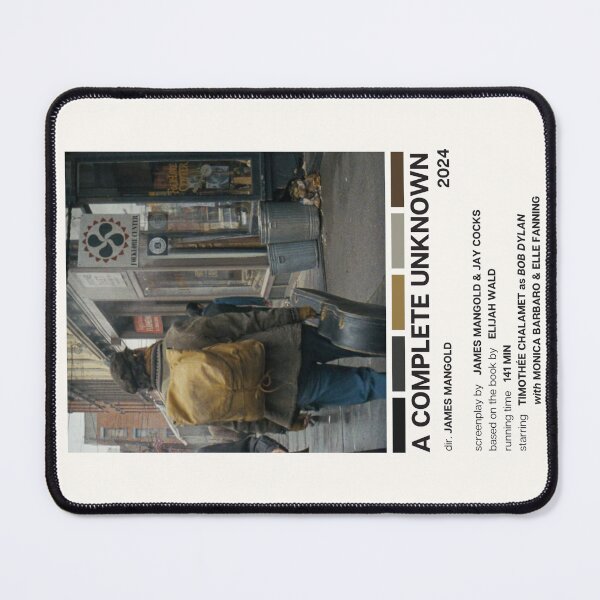 Item preview, A Complete Unknown (2024) Movie Poster designed and sold by YellowishCat15.