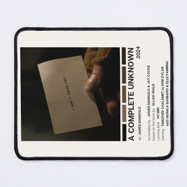 Item preview, A Complete Unknown (2024) Movie Poster designed and sold by YellowishCat15.