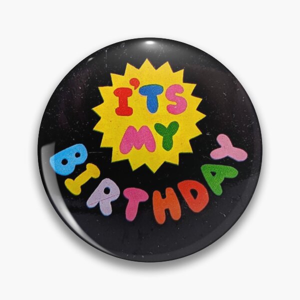 Artikelvorschau, Schaltfläche „Ich habe Geburtstag“ entworfen und verkauft von cpanyon.