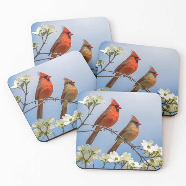 Item preview, The Crimson Courtship: Dogwood Dreamscape designed and sold by Frog Level Treasures.