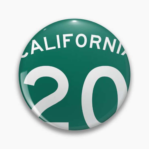 Item preview, California 20 Highway Sign designed and sold by trqffic.