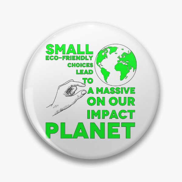 Item preview, Small Eco-Friendly Choices Big Impact – Earth Sustainability Design designed and sold by MONTRIS.