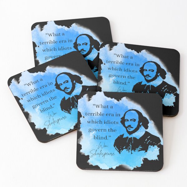 Item preview, Shakespeare Quote A Terrible Era designed and sold by JLClassics.