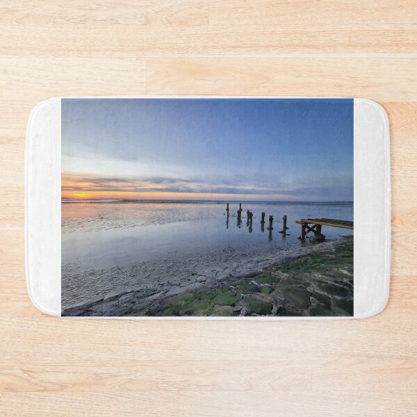Item preview, Art by Mike Photography Photo of a sunset on the beach. Romantic evening atmosphere. designed and sold by allartbymike.