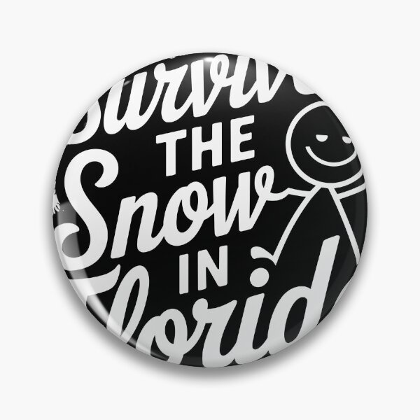 Item preview, Survived the Snow in Florida Snow Funny Crocodile Snow T-Shirt designed and sold by tarikusa02.