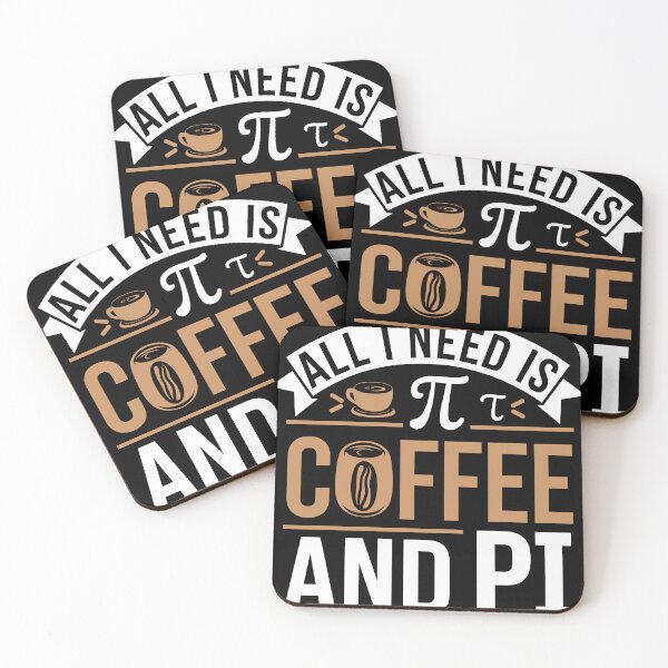 Item preview, All need is Coffee and Pi Cute Funny Pi Day Women Teacher designed and sold by tarikusa02.