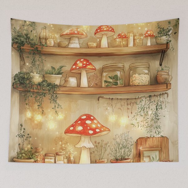 Item preview, A fairy’s kitchen come to life! designed and sold by SporeandCanvas.