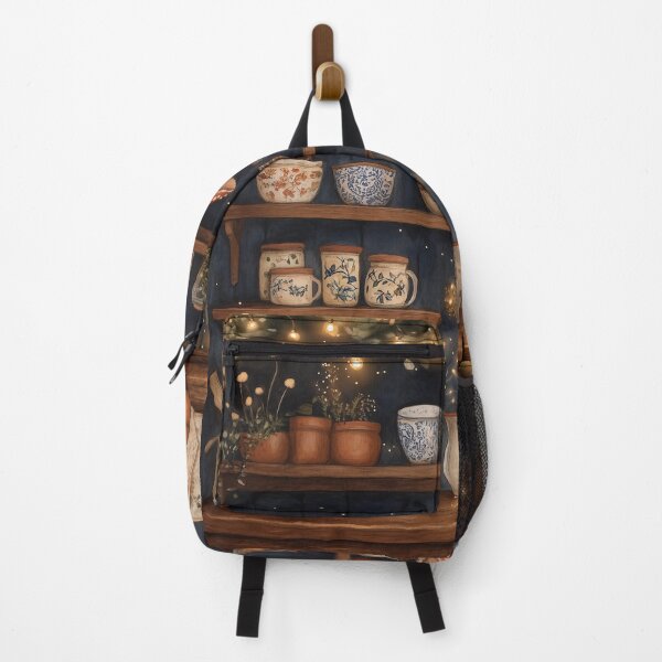 Item preview, A rustic hideaway where fairies might brew potions designed and sold by SporeandCanvas.