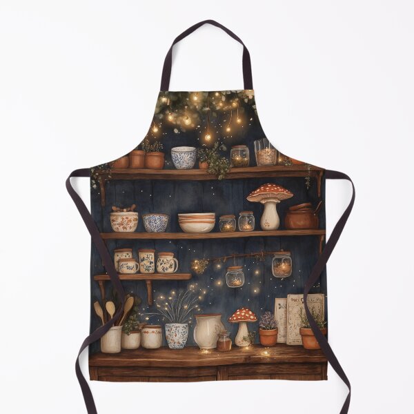 Item preview, A rustic hideaway where fairies might brew potions designed and sold by SporeandCanvas.