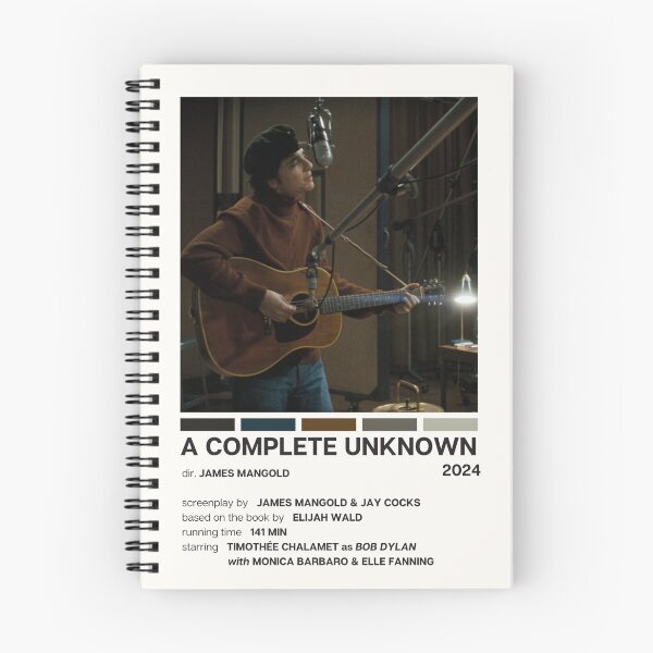 Item preview, A Complete Unknown (2024) Movie Poster designed and sold by YellowishCat15.