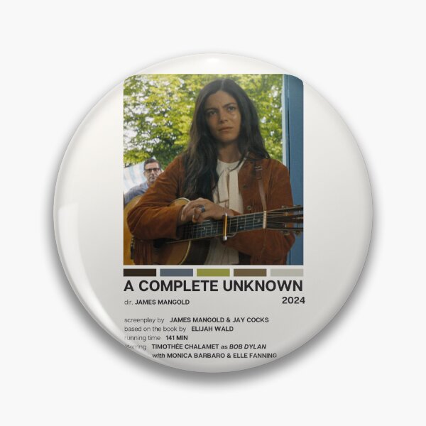 Item preview, A Complete Unknown (2024) Movie Poster designed and sold by YellowishCat15.