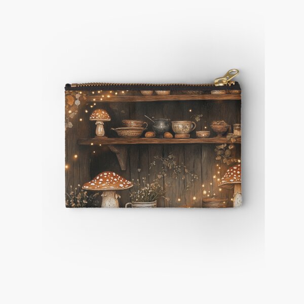 Item preview, magine sipping tea in a cottagecore dream kitchen designed and sold by SporeandCanvas.