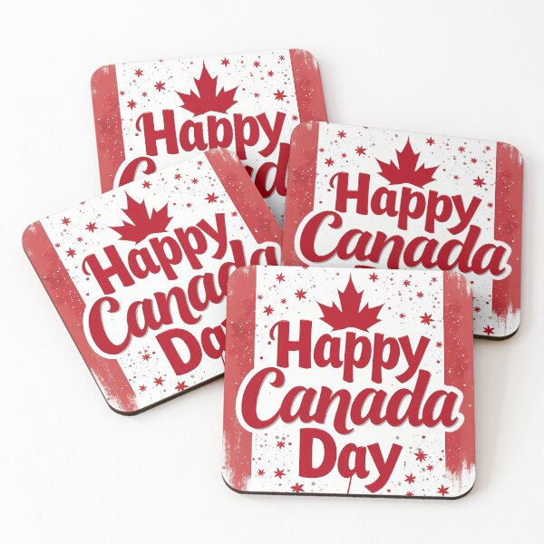 Item preview, Illustration Happy Canada Day v1 designed and sold by P2Genies.