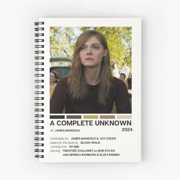 Item preview, A Complete Unknown (2024) Movie Poster designed and sold by YellowishCat15.