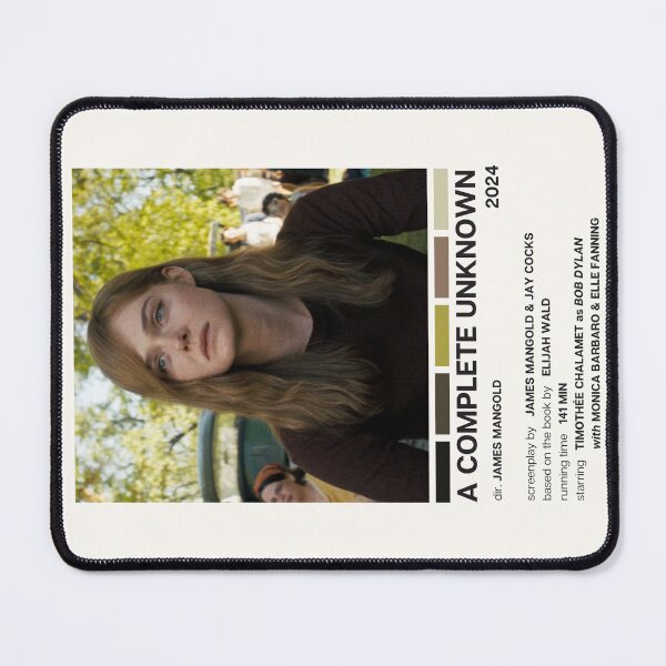 Item preview, A Complete Unknown (2024) Movie Poster designed and sold by YellowishCat15.