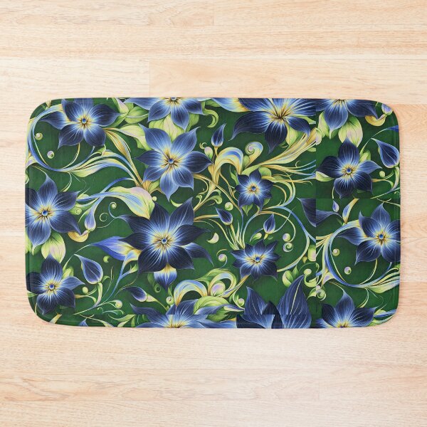 Item preview, Wonderful blue flowers designed and sold by Dusanka Djeric.