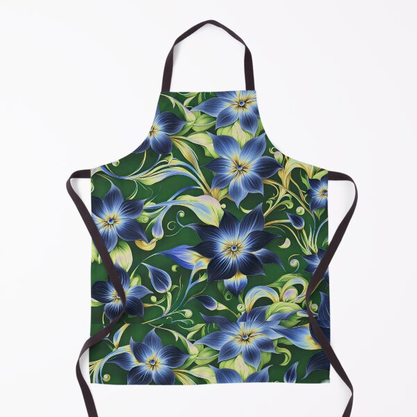 Item preview, Wonderful blue flowers designed and sold by Dusanka Djeric.