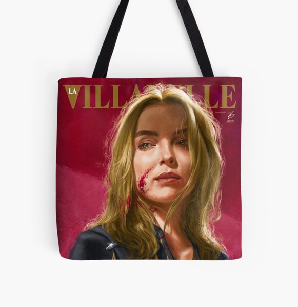 Vista previa del artículo con la obra «Retrato pintado de Villanelle», diseñado y vendido por WolfgangLeBlanc.