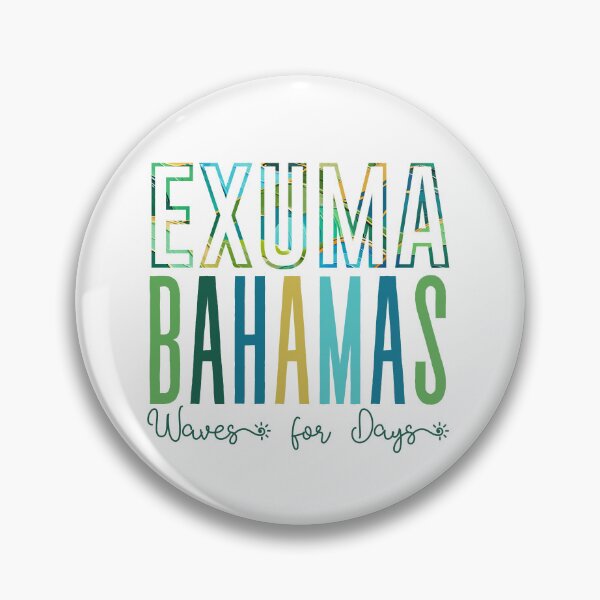 Item preview, Exuma Bahamas (Waves 2) designed and sold by Whackadoodletee.