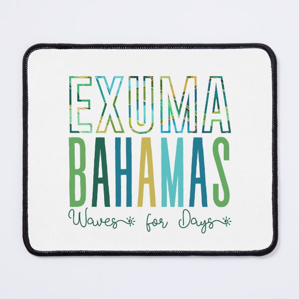 Item preview, Exuma Bahamas (Waves 2) designed and sold by Whackadoodletee.