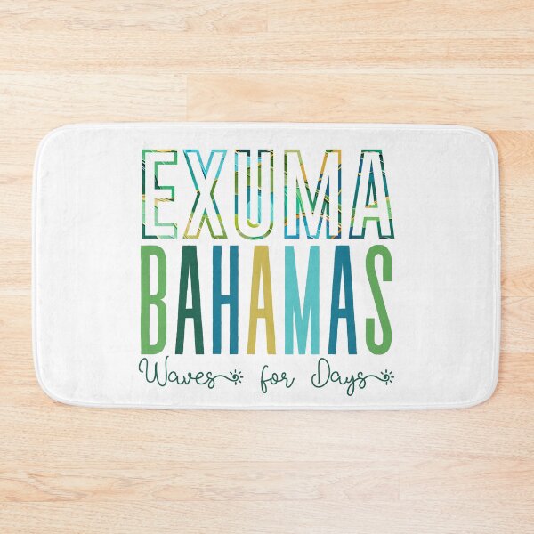 Item preview, Exuma Bahamas (Waves 2) designed and sold by Whackadoodletee.
