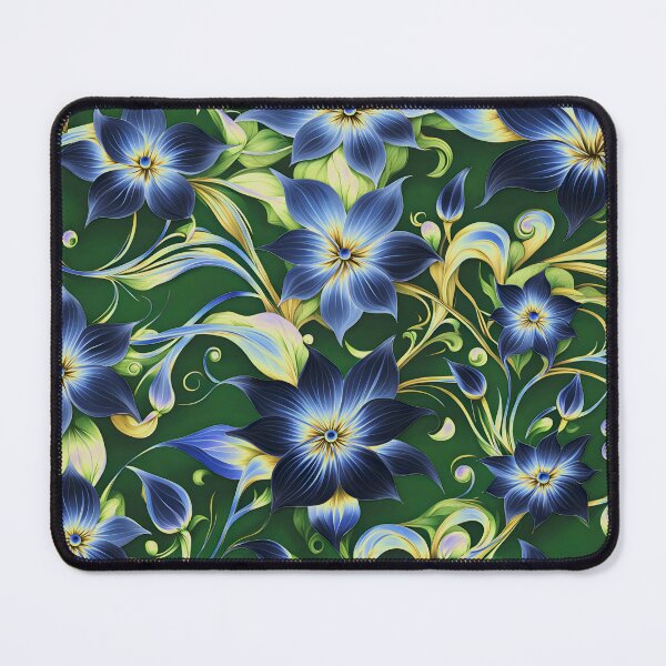 Item preview, Wonderful blue flowers designed and sold by Dusanka Djeric.