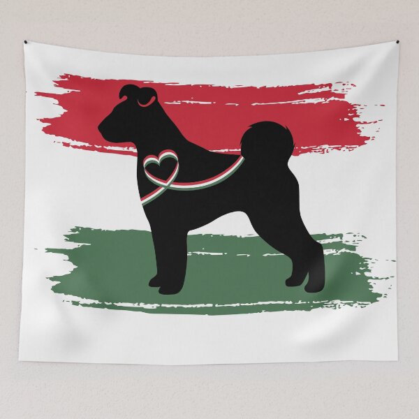 Item preview, Hungarian Pumi designed and sold by Mop Dog Designs.