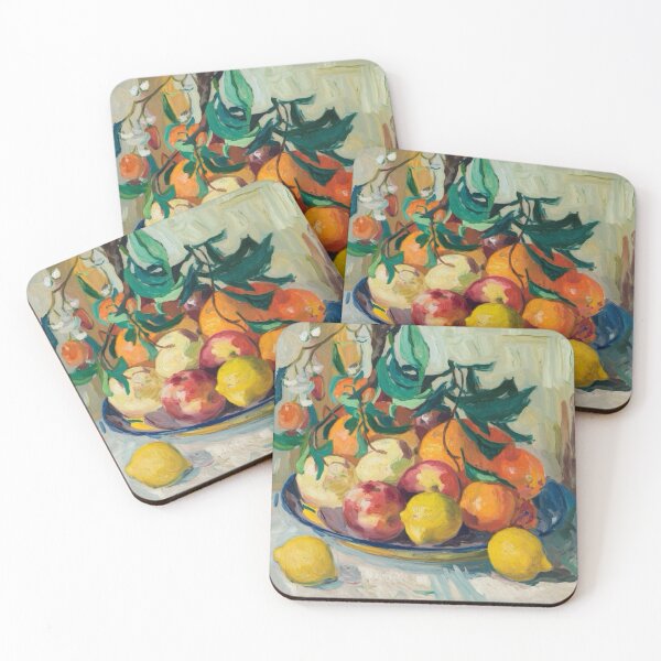 Item preview, Vibrant French Still Life – Impressionist Fruit Painting in Warm Tones designed and sold by CARRAANN.