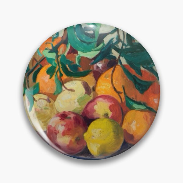 Item preview, Vibrant French Still Life – Impressionist Fruit Painting in Warm Tones designed and sold by CARRAANN.