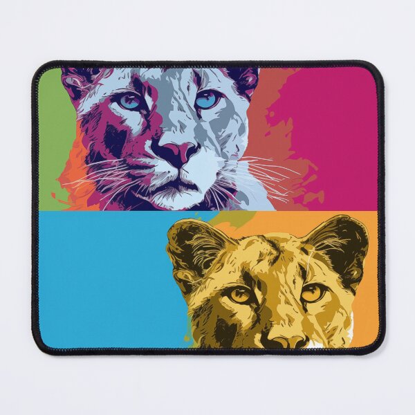 Item preview, Mountain Lion Popart designed and sold by RedHandedOD.