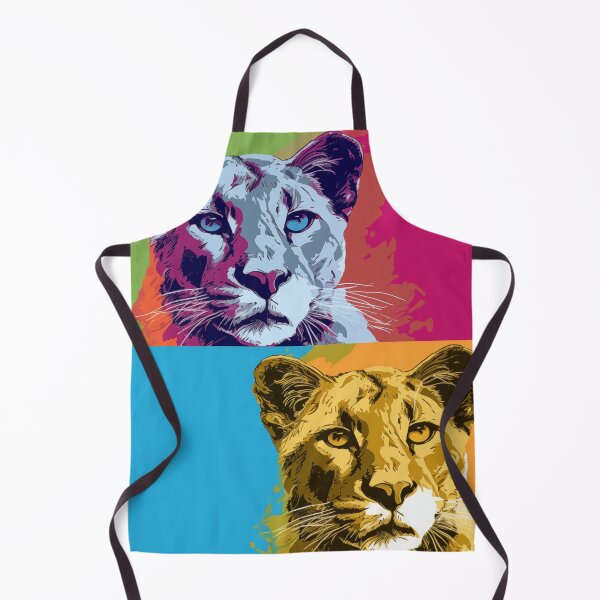 Item preview, Mountain Lion Popart designed and sold by RedHandedOD.