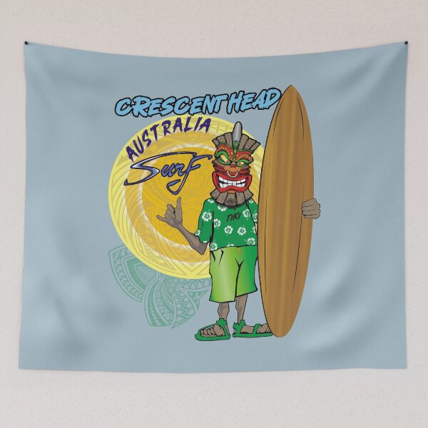 Item preview, Crescent Head Australia Tiki Surf vintage designed and sold by studioss76.