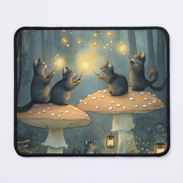 Item preview, Mystic Whiskers: A Feline’s Journey into Spellcraft designed and sold by SporeandCanvas.