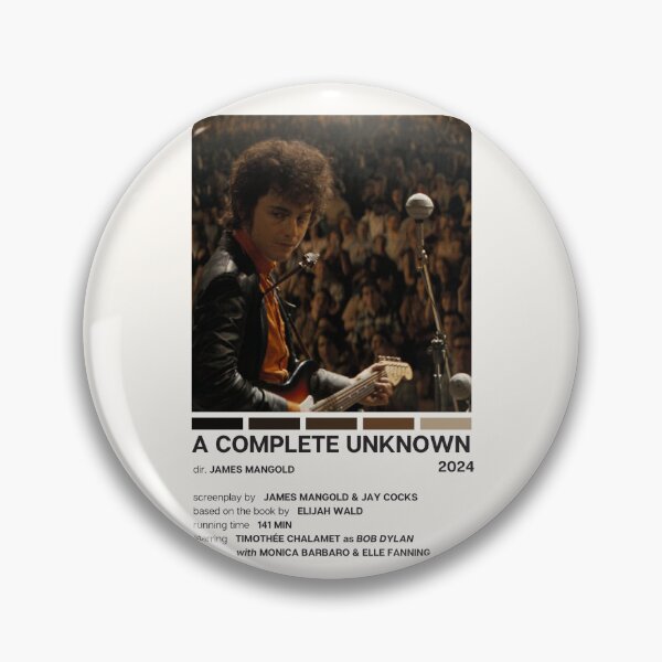 Item preview, A Complete Unknown (2024) Movie Poster designed and sold by YellowishCat15.