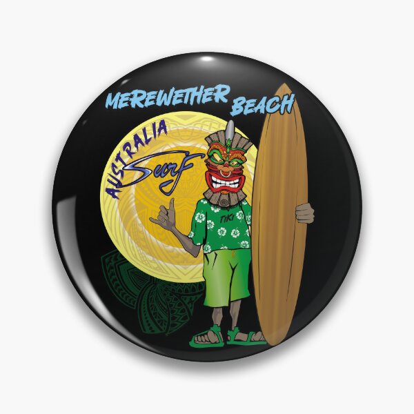 Item preview, Merewether Beach Australia Tiki Surf vintage designed and sold by studioss76.