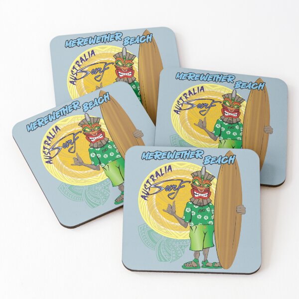 Item preview, Merewether Beach Australia Tiki Surf vintage designed and sold by studioss76.