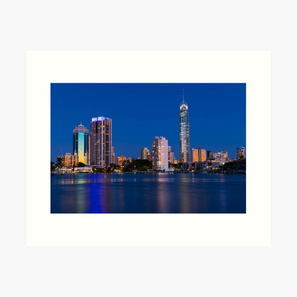 Item preview, Twilight Glow at the Gold Coast After Sunset designed and sold by Aure50.
