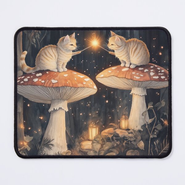 Item preview, The Whispering Grove: Where Cats Weave Spells designed and sold by SporeandCanvas.