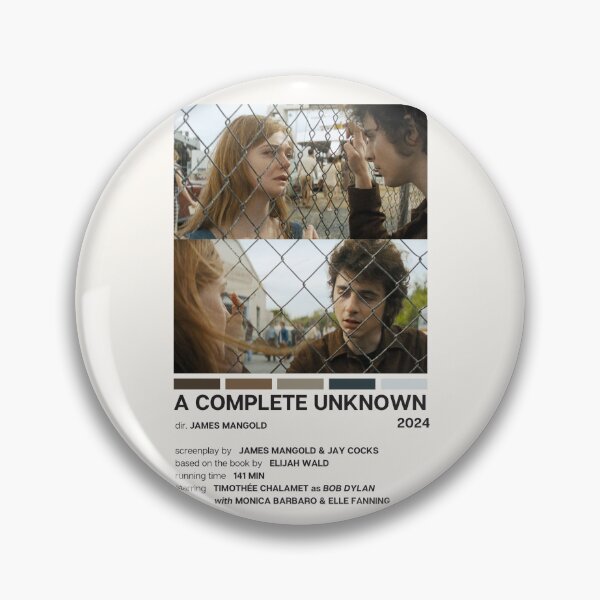 Item preview, A Complete Unknown (2024) Movie Poster designed and sold by YellowishCat15.