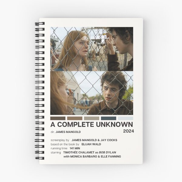Item preview, A Complete Unknown (2024) Movie Poster designed and sold by YellowishCat15.