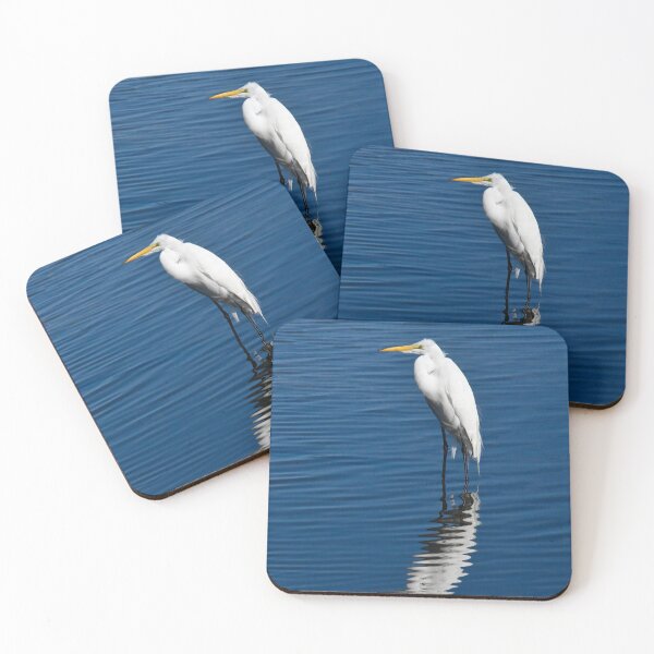 Item preview, Merritt Island Reflecting Egret designed and sold by richardbryce.