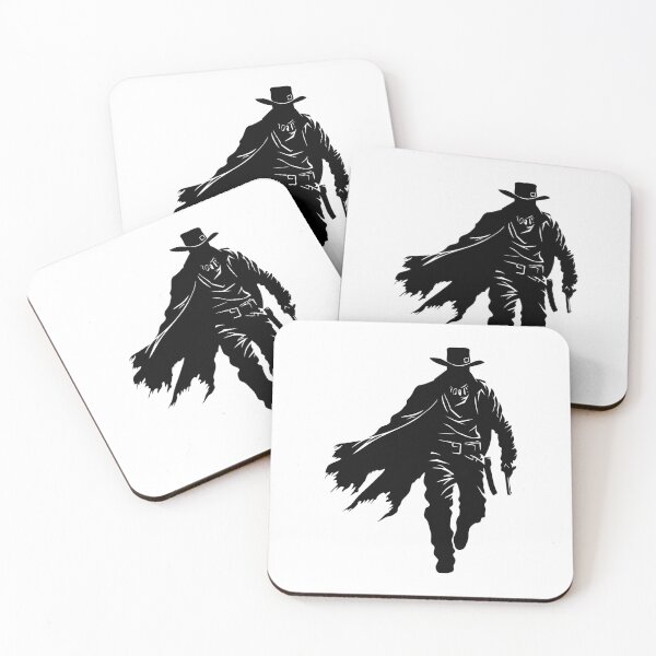 Item preview, Western Cowboy Gunslinger Outlaw Wanted Bandit Duel  designed and sold by inkoutninja.