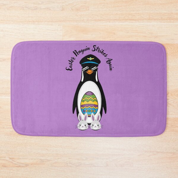 Item preview, Easter Penguin Strikes Again, Happy Easter, Penguin, designed and sold by GOLDENGARDENART.