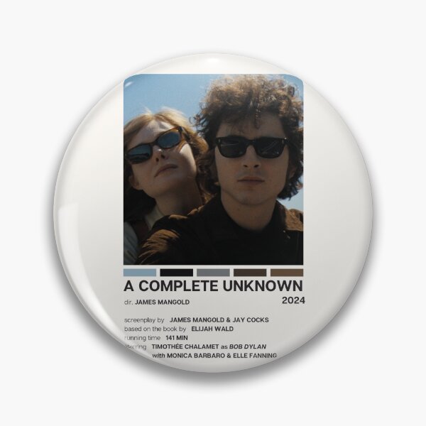 Item preview, A Complete Unknown (2024) Movie Poster designed and sold by YellowishCat15.