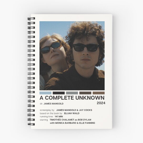 Item preview, A Complete Unknown (2024) Movie Poster designed and sold by YellowishCat15.