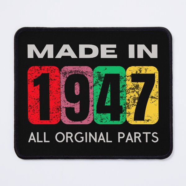 Item preview, Vintage 1947 - All Original Parts | Classic 1947 Birthday Gift designed and sold by Psycho-Crazy.