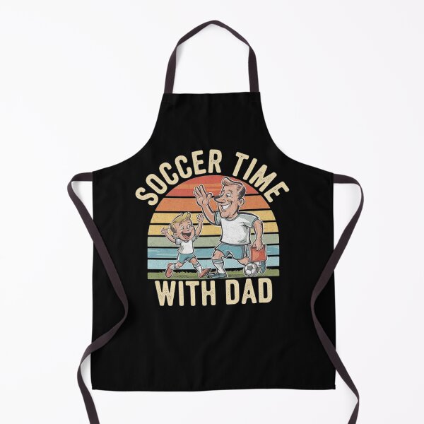 Item preview, Soccer Time with Dad Vintage Family Bonding Art designed and sold by love3617.