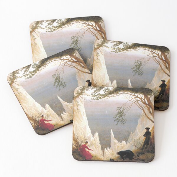 Item preview, Chalk Cliffs on Rügen - Caspar David Friedrich designed and sold by The Nouveau Chateau.