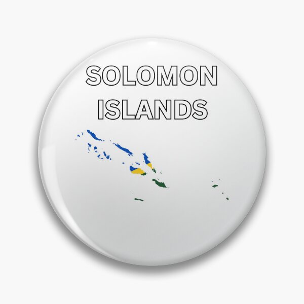 Item preview, Solomon Islands Flag Map designed and sold by atomstartup.
