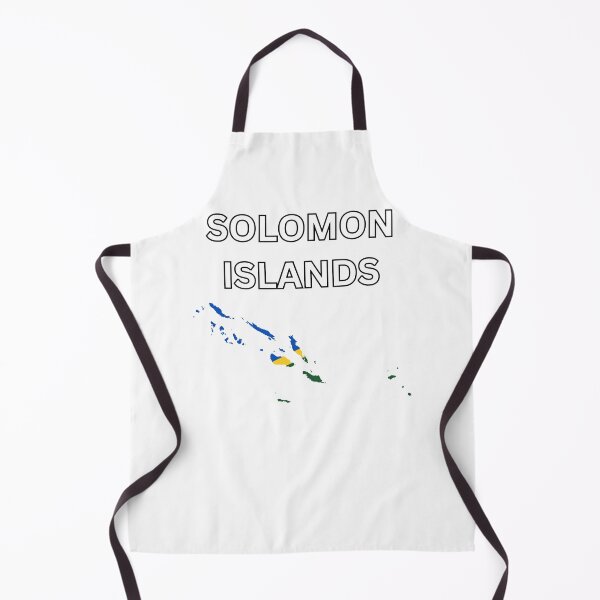 Item preview, Solomon Islands Flag Map designed and sold by atomstartup.
